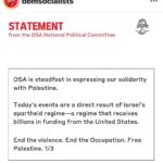 Sarah Silverman Instagram - The DSA of which I was a proud lifetime member, has lost me forever. They posted this 11 hours ago. This is what they felt they needed to post ELEVEN motherfucking HOURS ago. If you swipe right, you can see my comment which they deleted. Over 1000 slaughtered as of now. Girls raped over the bodies of their friends. These are kids, babies, children, teens, elderly, many of whom like my family march in the streets nightly protesting Netanyahu and the occupation THAT’S WHO HAMAS MURDERED you FUCKS. knowing Israel@will retaliate- do you get that they don’t give a FUCK about Palestinian lives????? I am still a democratic socialist like my man, Bernie, who, also despite popular understanding, has nothing to do with this fucked up, arrogant, ignorant, piece of shit group. I don’t like feeling this way and I don’t like acting this way, but here I am. @demsocialists FUCK YOU. You are not real democratic socialists and you sure as fuck aren’t liberal