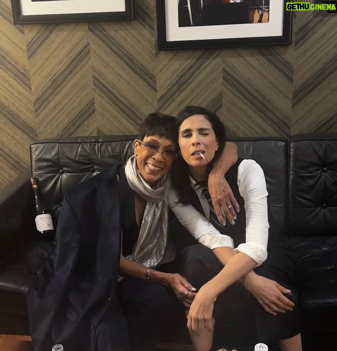 Sarah Silverman Instagram - And then there’s the brilliant Bettye Lavette who may be my new best friend ever?? #weedbringspeopletogether