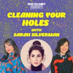 Sarah Silverman Instagram - Prepare your ear holes, because Dr. Silverman is taking a look inside. 👂 Sarah Silverman(@sarahkatesilverman) and the aunties share their tips for taking care of all the holes in your life, from mouth to, to drain, to toilet. They’re armed with scrapers, sponges, and lots and lots of Dawn dish soap. Listen to this episode of Add to Cart, wherever you listen to podcasts! +🛒 @sarahkatesilverman @getcocofloss @mastermedi.official @firstaidbeauty @proctergamble @dawndishwash
