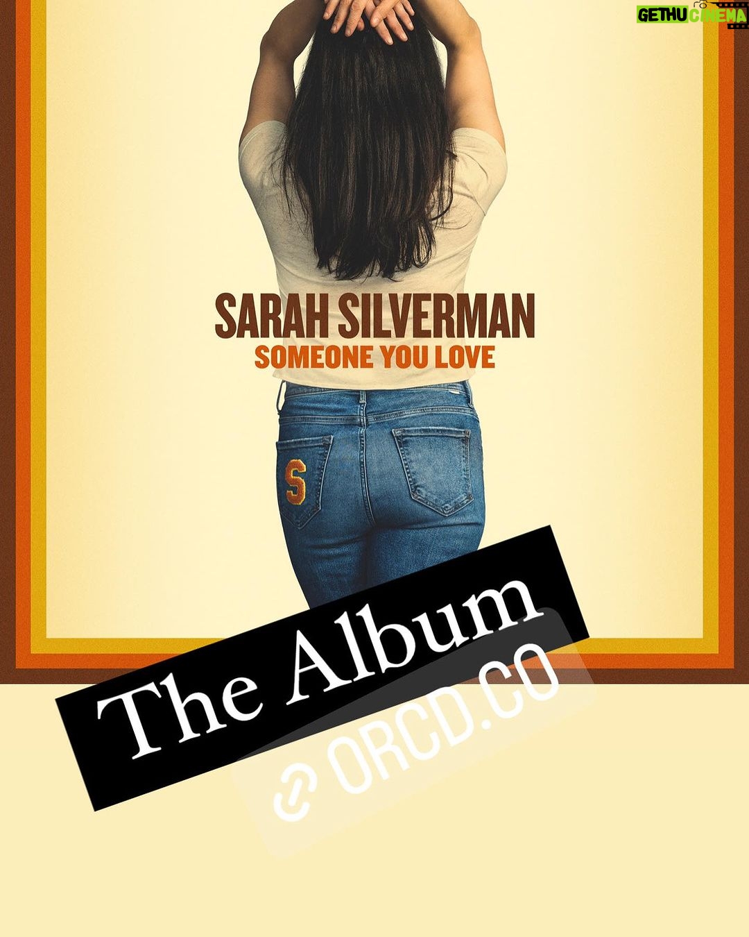 Sarah Silverman Instagram - ALBUM IS OUT! Link@in bio or copy the below https://orcd.co/someoneyoulove
