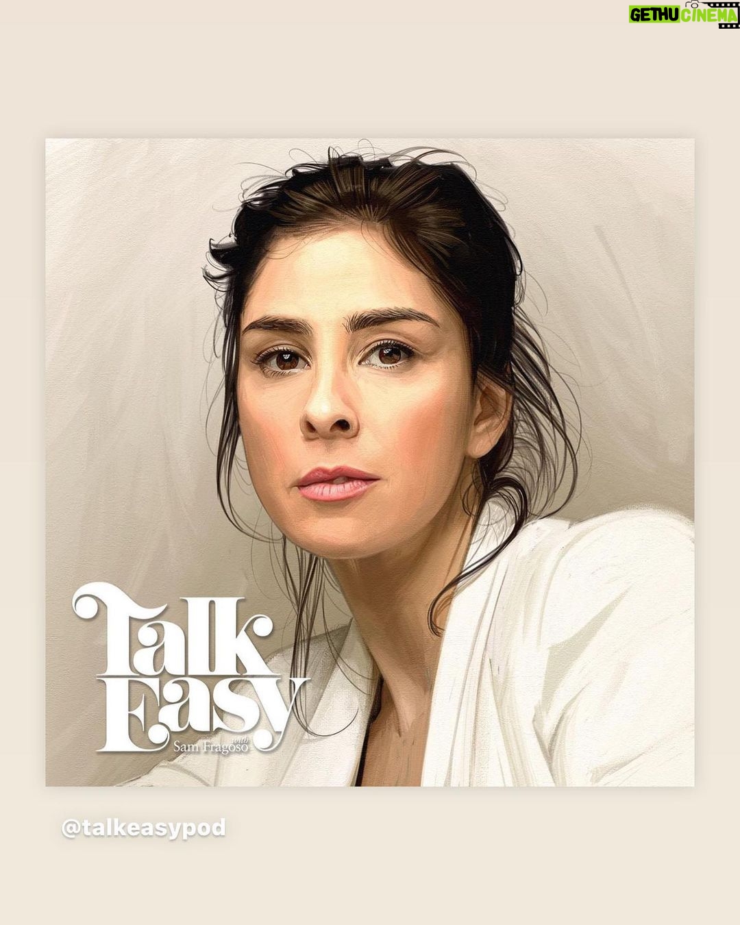 Sarah Silverman Instagram - Had a special conversation on @talkeasypod with @samfragoso. Listen wherever you podcast. Portrait by @krishnabalashenoi. Photographs by @juliuschiu.