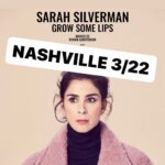Sarah Silverman Instagram - WEDNESDAY Y’ALL! With a VERY SPECIAL SURPRISE OPENER!!! Tix: https://laylo.com/sarahsilverman/m/tour