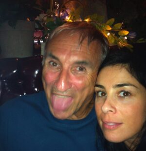 Sarah Silverman Instagram - My best pal, Schleppy - my dad, died last night. All the sisters, and grandkids surrounded him with love and singing and very dark fucked up jokes this final week. But ultimately, he wanted to be with his love, Janice, who we lost last Monday. No shiva- of you wanna do something please donate to @2ndnurture ❤️
He always said he was the richest man in the world because of his family, and he was.