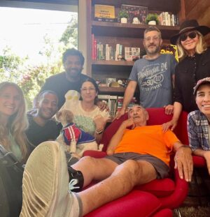 Sarah Silverman Instagram - My best pal, Schleppy - my dad, died last night. All the sisters, and grandkids surrounded him with love and singing and very dark fucked up jokes this final week. But ultimately, he wanted to be with his love, Janice, who we lost last Monday. No shiva- of you wanna do something please donate to @2ndnurture ❤️
He always said he was the richest man in the world because of his family, and he was.