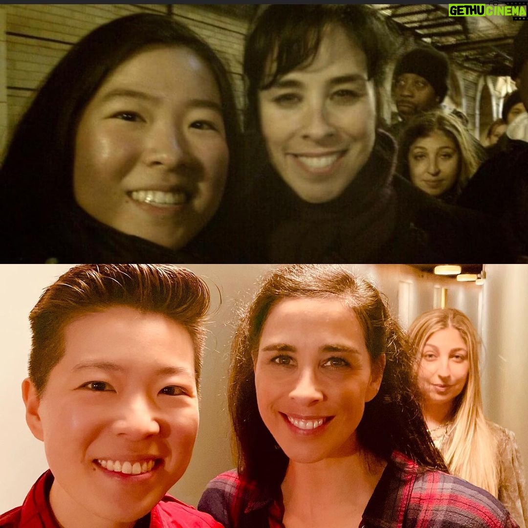 Sarah Silverman - 36.6K Likes - 12 years ago a baby @irene_tu came to see me at the Chicago Theater. Last night I got to work with her in Seattle. PLEASE NOTE @amyzvi in the background OF BOTH