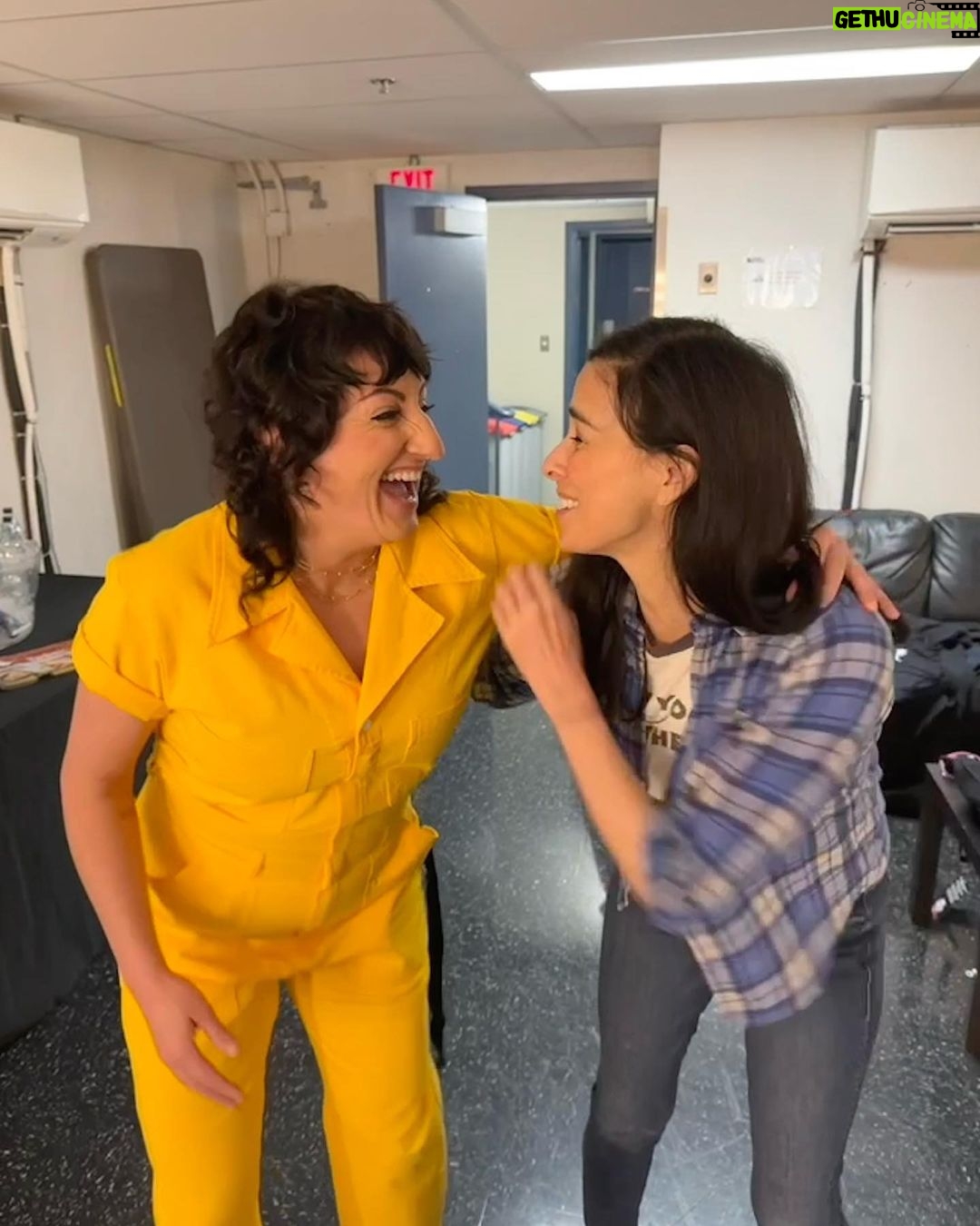 Sarah Silverman Instagram - So much fun in Vancouver tonight w @jflvancouver and the awesome @stephtolev who, off stage, is not very funny at all