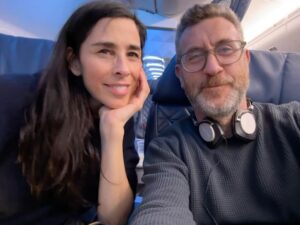 Sarah Silverman Instagram - Breaking:  we spotted ourselves canoodling