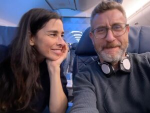 Sarah Silverman Instagram - Breaking:  we spotted ourselves canoodling