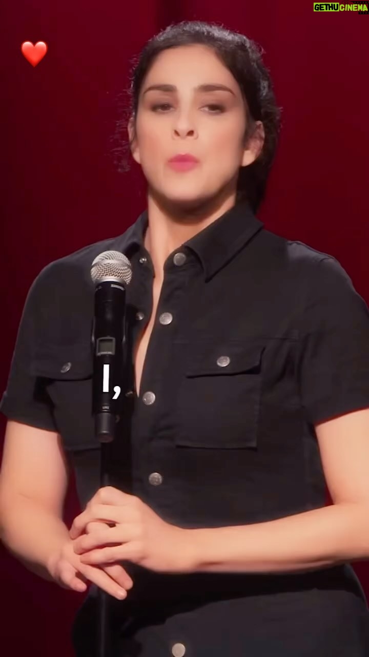 Sarah Silverman Instagram - No beauty filter was used on this special jk I look like a cartoon #comedy #laserhairremoval