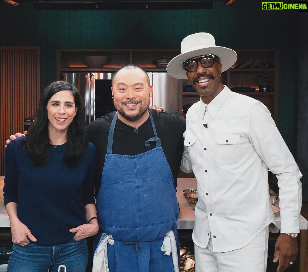 Sarah Silverman Instagram - Three best friends is all #DinnerTimeLive