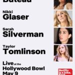 Sarah Silverman Instagram - JUST ANNOUNCED: I’m performing as part of @NetflixIsAJoke: The Festival on May 9 at The Hollywood Bowl BABYYY- Presale starts tomorrow at 10am PT with code JOKES before the general public this Friday. Tickets and more info at www.netflixisajokefest.com