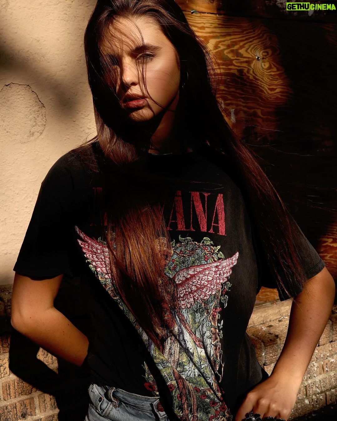 Savannah Clarke Instagram - N I R V A N A __________________________________ Nirvana is a place of perfect peace and happiness, like heaven. ___________________________________ #Nirvana #RockTshirts #DenimCutOffs #BlackBoots #Hike #RunyonCanyon #LetsGetFit #ExcerciseForYourMind #Outdoors #BackToNature #LaWalls #LightandShadePhotography #TakenOnAIphone #LALiving #RechargeYourSoul #ootw ____________________________________ Los Angeles, California