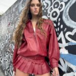Savannah Clarke Instagram - I S E E R E D _________________________________ I never view mistakes as failures They are simply opportunities To find out what Doesn’t work. ____________________________________ #Red #PleatedSkirts #ArtistCanBeIntrovertedToo #HighsAndLows #ArtistsAreHumanToo #WeHaveGoodDaysAnd…#RedBomberJacket #TanBoots #WhiteSinglets #MermaidHair #WordsOfWisdom #KeepLearning #VeniceBeach ____________________________________ Venice Beach, California