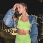 Savannah Clarke Instagram - W A L K E D ____________________________________ Don’t forget the art of eye contact . ________________________________ #Runway #Walk #LimeGreen #SportyMeetsStreet #BikeShorts #LeisureWear #Comfort #SportsWearStyle #RedCarpetReady #GlamourousAffair #StarStuddedEvent #AListCelebs #RedCarpetGlamour #VIPStyle #CelebrityFashion #HollywoodGlam #PaparazziReady #RedCarpetScene ___________________________________ Godfrey Hotel Hollywood