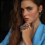 Savannah Clarke Instagram - B A L A N C E ___________________________________ Balance is not something you find , It’s something you created __________________________________ #Balance #TakeTime #CreatedToCreate #Blue #MoodyPortraits #Sunkissed #MermaidCurls #Ootd #Acting #Scripts #AcademyOfPop #LA #CityOfAngels #ShotonIphone #CollectiveTrend #PortraitMood #BlueSuit ___________________________________ West Hollywood CA