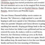 Scarlett Estevez Instagram - So excited to finally share. I can’t think of a better day to live again. And again. And again. 😂🎁❤️🎅🏻