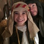 Scarlett Estevez Instagram - A #TBT and a #photobomb in one picture. #daddyshome2 #Nov10