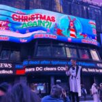 Scarlett Estevez Instagram - Just a causal Monday in Times Square. No biggie. 😂🤯❤️ #ChristmasAgain