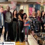 Scarlett Estevez Instagram - Goodbyes are hard. Thank you for showing Trixie so much love over the years. 🍫🎂❤️ #lucifer #Repost @chrisrafferty with @make_repost ・・・ Last day of shooting. First scene of the day. Where most of the cast was able to gather and film their final scene together. Goodbyes were said. Hugs were shared. Tears were shed. #Lucifer #LuciferFinale #GoodbyeCast #LuciferSeason6 #behindthescenes @lucifernetflix
