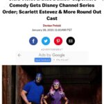 Scarlett Estevez Instagram - So thrilled to finally be able to share! This is a dream role, and to get to do it alongside @bluedemonjr and the rest of this fantastic cast is such a gift. So proud of this story that is showing a Latina character as a super hero!! I can’t wait for y’all to meet Ultra Violet and see the magic we’ve been cooking up. 💜💙💜💙