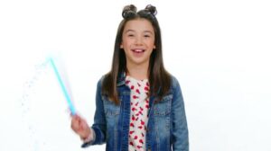 Scarlett Estevez Instagram - When Scarlett started the audition process for Bunk’d she dreamed of getting to do a wand ID. Checking this off the bucket list. ✅ #twinning