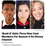 Scarlett Estevez Instagram - Scarlett is so excited to be joining this cast. #Bunkd #Season4 #DisneyChannel