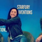 Scarlett Estevez Instagram - I had the best time at #lux2!! I worked on Lucifer from the time I was 7-13 and getting to revisit it this weekend while being a little older was special. Grateful to have been a part of this show and lucky to have worked with these people. ❤️😈