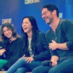 Scarlett Estevez Instagram - I had the best time at #lux2!! I worked on Lucifer from the time I was 7-13 and getting to revisit it this weekend while being a little older was special. Grateful to have been a part of this show and lucky to have worked with these people. ❤️😈