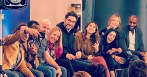Scarlett Estevez Instagram - I had the best time at #lux2!! I worked on Lucifer from the time I was 7-13 and getting to revisit it this weekend while being a little older was special. Grateful to have been a part of this show and lucky to have worked with these people. 
❤️😈