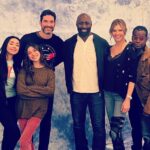 Scarlett Estevez Instagram - I had the best time at #lux2!! I worked on Lucifer from the time I was 7-13 and getting to revisit it this weekend while being a little older was special. Grateful to have been a part of this show and lucky to have worked with these people. ❤️😈