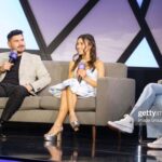 Scarlett Estevez Instagram - Thanks for the memories D23. 💜🖤💜🖤 Stylist : @kylekagamida H&MU: @colleendominique