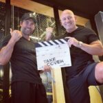 Scott Adkins Instagram – #TakeCoverMovie is a Buzz in @screendaily title at @americanfilmmarket! #AFM23 gets a first look at the action. American Film Market