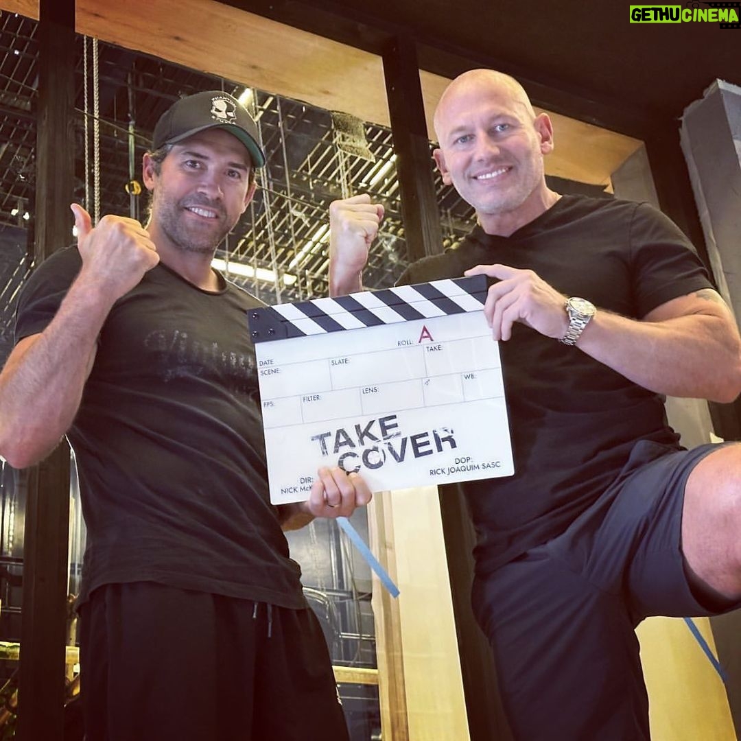 Scott Adkins Instagram - #TakeCoverMovie is a Buzz in @screendaily title at @americanfilmmarket! #AFM23 gets a first look at the action. American Film Market