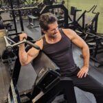 Scott Adkins Instagram – Putting Boyka through a leg session and finishing up with arms to get him ready for the new Kickboxer movie.