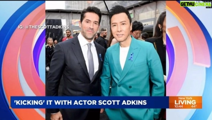 Scott Adkins Instagram - Clip from todays PIX11 News talking @donnieyenofficial & The Art of Action