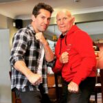 Scott Adkins Instagram - Fantastic Wednesday morning hanging out with the Blonde Fury @officialcynthiarothrock and Superfoot Bill Wallace 👊👊