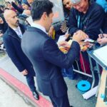 Scott Adkins Instagram - Meeting the fans at the LA #JohnWick4 premiere @johnwickmovie #scottadkins
