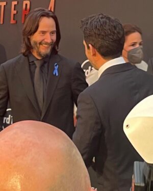 Scott Adkins Instagram - He truly lives up to his reputation of nicest man in Hollywood. Thank you Keanu 🙏 @johnwickmovie