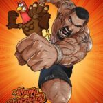 Scott Adkins Instagram - Happy Thanksgiving to all my American friends. @crike99art @shaolinjaa
