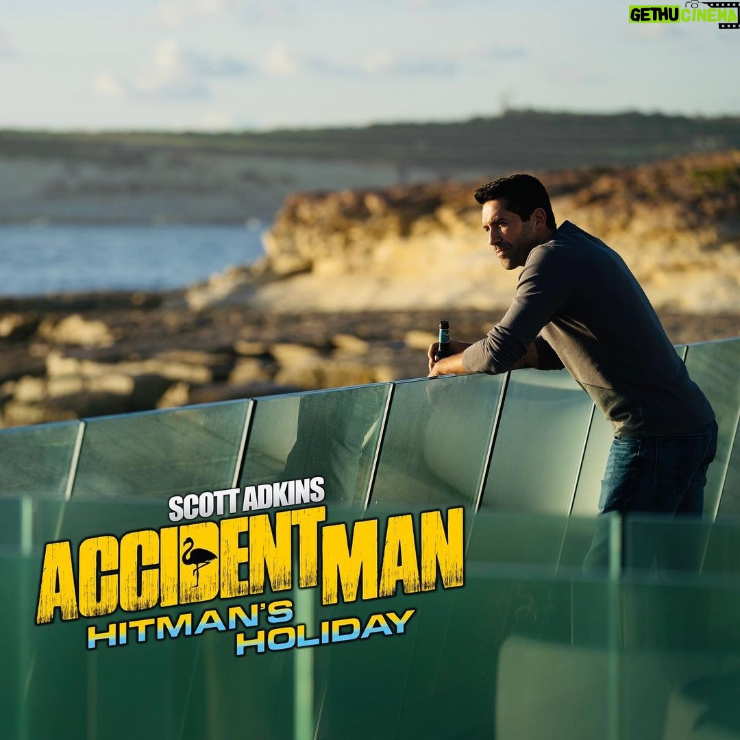 Scott Adkins Instagram - Accident Man: Hitman’s Holiday out next week!!! #accidentman2