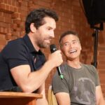 Scott Adkins Instagram - What a pleasure to share the stage with @dacascosmark at the @theactionfestival back in the summer. This man inspired me greatly and continues to do so.