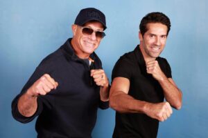 Scott Adkins Instagram - Meeting up with the mighty Muscles from Brussels @jcvd at Brussels Comic Con today. Please come on the Art of Action @jcvd - the fans will love it! 👊👊💪