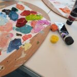 Seo Ji-hye Instagram - 그림수업🎨