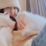 Seo Ji-hye Instagram - 오늘의 털 목도리는요? 아리앤미니😝😝 아푸지말자❤️
