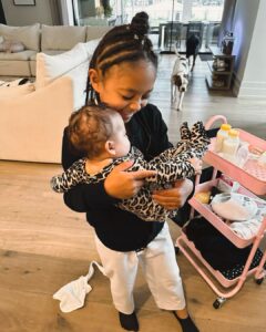 Serena Williams Instagram - Big sister hard at work with baby sis @olympiaohanian @adiraohanian