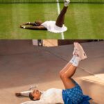 Serena Williams Instagram – She takes her fits as she takes her tennis, without limits ☁️📈

Swipe to see 📸 the iconic on-court looks that inspired the new SWDC collection. Los Angeles, California
