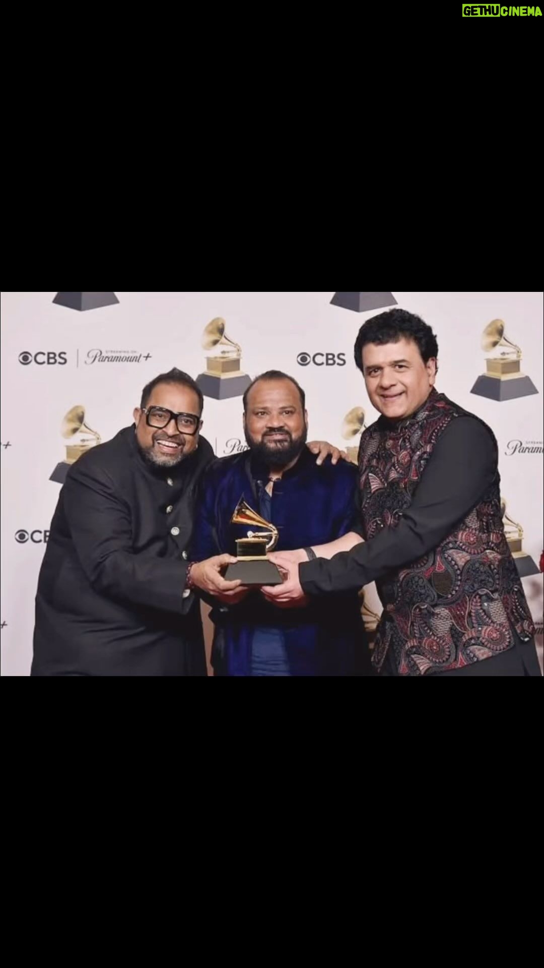 Shaan Instagram - And the #Grammy2024 for The Best Global Music Album goes to #Shakti for The Moment !!!! What a Momentous Occasion.. more Shakti to You @shankar.mahadevan #johnmclaughlin #ustaadzakirhussain #vselvaganesh #ganeshrajagopal 🤗🥳❤️