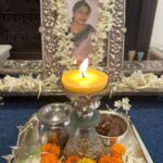Shaan Instagram - Been 2 yrs.. since we met, spoke .. but I have felt Her presence from time to time .. She’s always with me.. in me. And Today we visited one of Her favourite places … Sri Shirdi Sai Baba Temple!! Had a lovely Darshan!! Miss you always Maa..