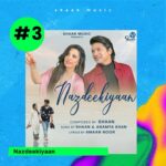 Shaan Instagram - Szn 2023 is almost over & as the curtain falls on 2023 we reflect on our achievements and assess how our music fared!⭐️ At #3, we have Nazdeekiyaan. 💙 When two individuals deeply in love separate on their life paths, they often sense an emotional connection that keeps them bound. When life coincidentally reunites them, even though they might feel distant, a sense of closeness always lingers between them. So far, yet so close, this is our story of Nazdeekiyaan. ‘Nazdeekiyaan’ clocked over 25 lakh streams across platforms making it the one of the most heard Shaan Music Label song of 2023. Explore - Shaan: Best of the Best Playlist - https://open.spotify.com/playlist/1ExD7cX4TEreReOYPYgPZf?si=e4a1be089193485f (Link in bio) [ Shaan Music, Record Label, Recap2023, Nazdeekiyaan, #3, Top Song, YouTube, Spotify, Apple Music, Jio Saavn, Hungama, Airtel Wynk, Resso, YouTube Music, Amazon Music, Gaana ]