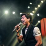 Shaan Instagram - Onstage, surrounded by the energy of eager students – a live performance that transported me back to the carefree days of school. 🎵 Annual celebrations of the @sheilinghouse_1958 #kanpur